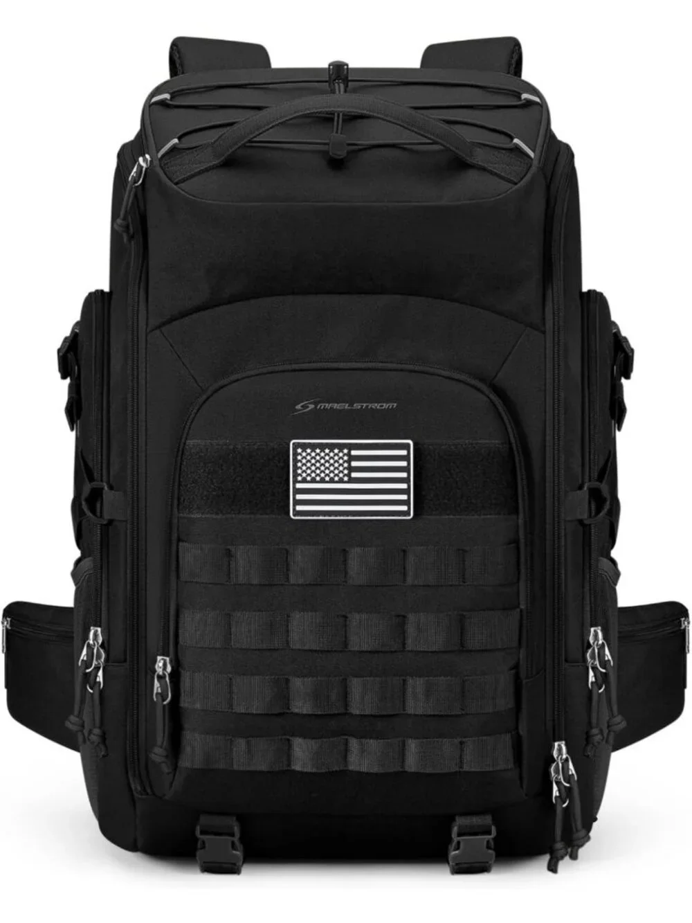 Water Resistant 40L Tactical Backpack for Men, Military Style, Outdoor Gear